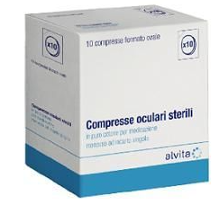 ALVITA COMPRESSE OCULARI STERILI 10 PEZZI